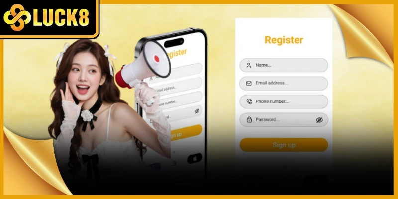 Giao diện LUCK8 trên điện thoại với bố cục phù hợp màn hình di động