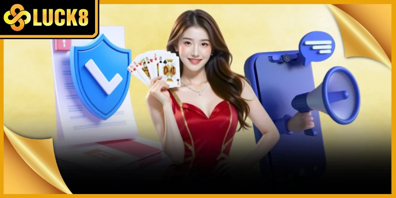 Giao diện trang chủ LUCK8 với các danh mục giải trí được bố trí rõ ràng